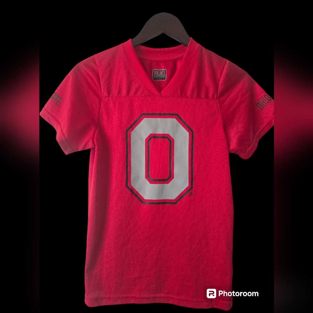 Woman's or youth Ohio State University jersey sz Small 15×25